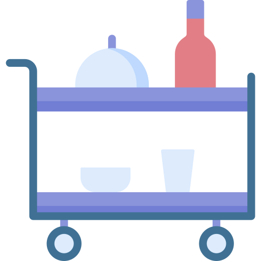 Serving cart Special Flat icon