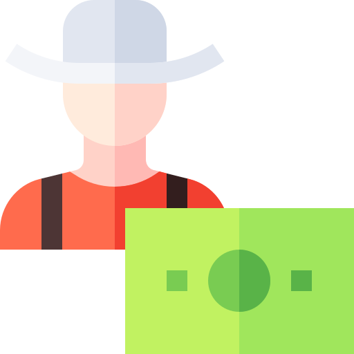 Фермер Basic Straight Flat иконка