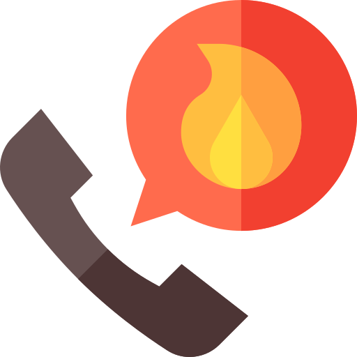 Hotline Basic Straight Flat icon