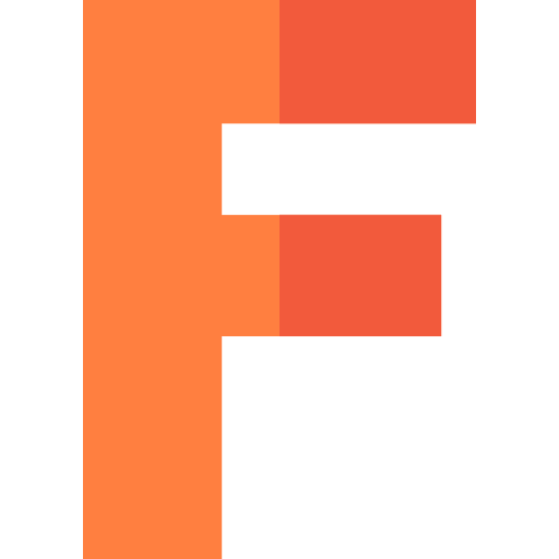 f Basic Straight Flat ikona