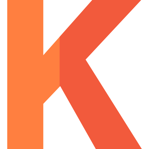 k. Basic Straight Flat icon