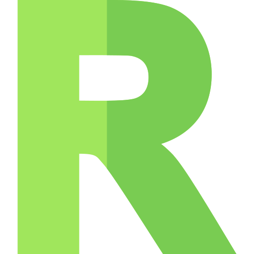 r Basic Straight Flat icon