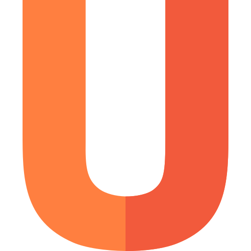 u. Basic Straight Flat icon