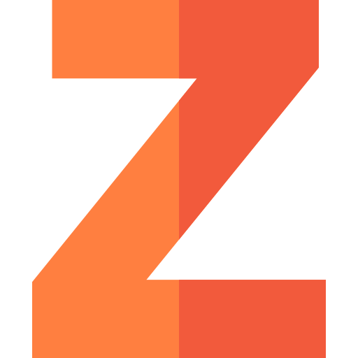 Z Basic Straight Flat icon