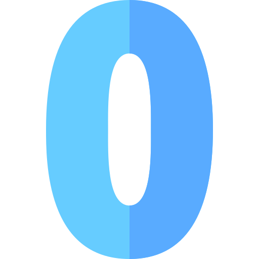 Zero Basic Straight Flat icon