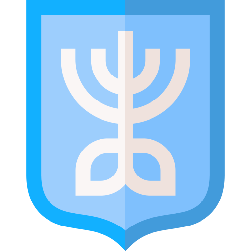 izrael Basic Straight Flat ikona
