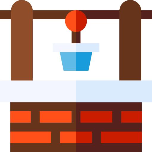 pozzo d'acqua Basic Straight Flat icona