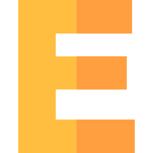 e. Basic Straight Flat icon
