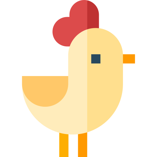 Курица Basic Straight Flat иконка