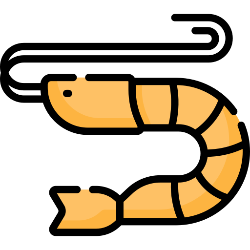 Prawn Special Lineal color icon