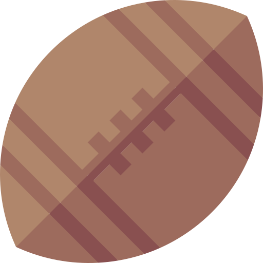 rugby Basic Straight Flat ikona