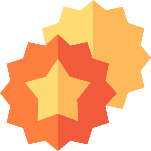 Star Basic Straight Flat icon