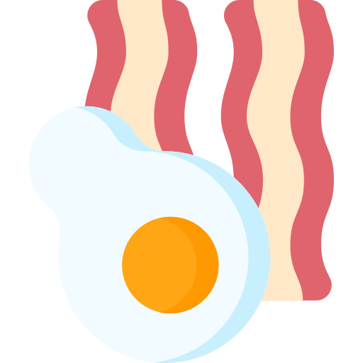 Fried egg Special Flat icon