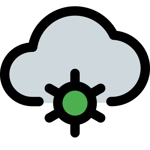 cloud-einstellungen Pixel Perfect Lineal Color icon