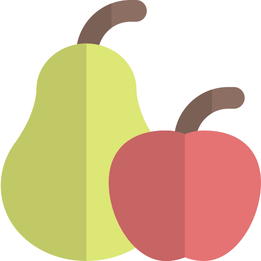 frutas Pixel Perfect Flat icono