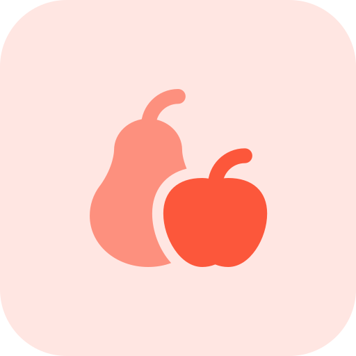 frutas Pixel Perfect Tritone icono
