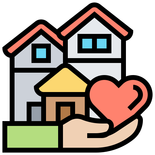 Housing Meticulous Lineal Color icon