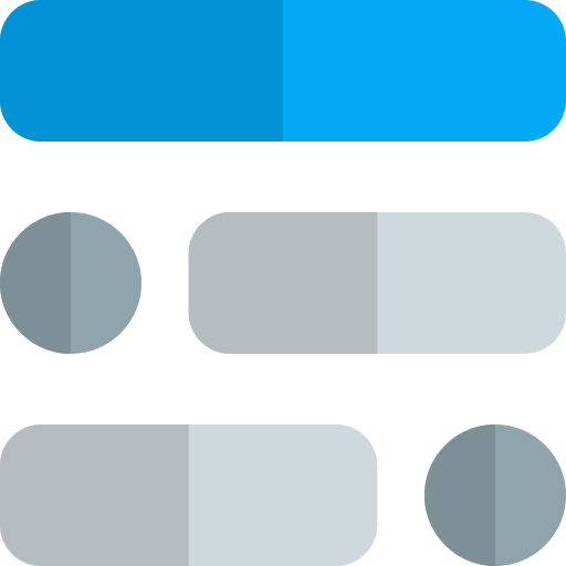 elementy Pixel Perfect Flat ikona
