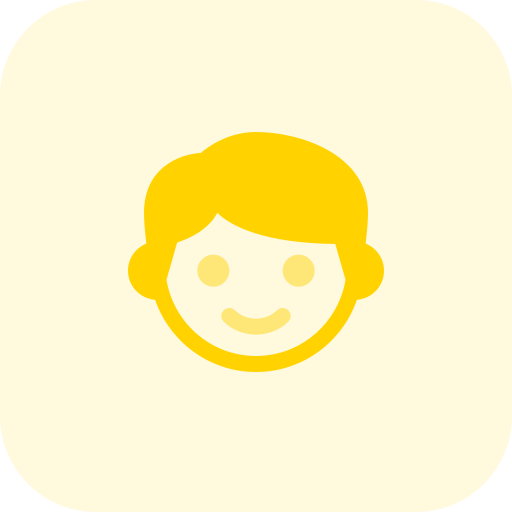 Little kid Pixel Perfect Tritone icon