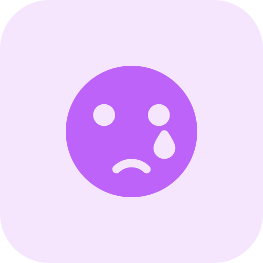 Tears Pixel Perfect Tritone icon