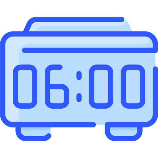 Clock Vitaliy Gorbachev Blue icon