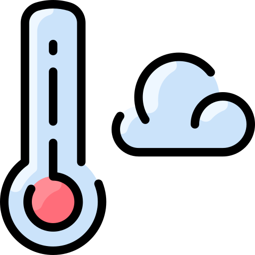 thermometer Vitaliy Gorbachev Lineal Color icon