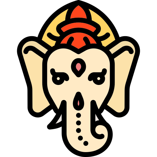 ganesha Generic Outline Color Ícone