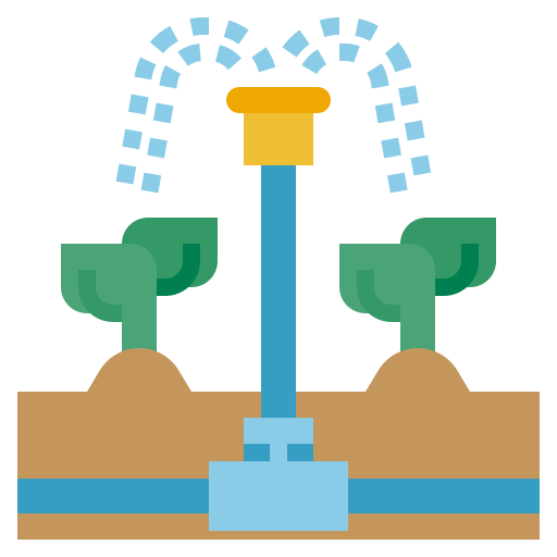 Irrigation Ultimatearm Flat icon