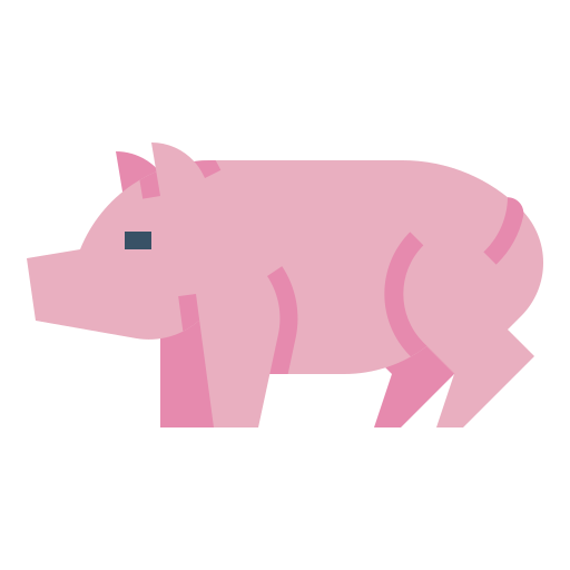 豚 Ultimatearm Flat icon