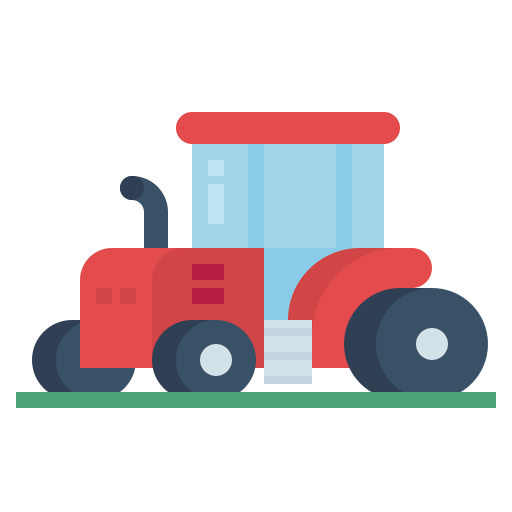 Tractor Ultimatearm Flat icon
