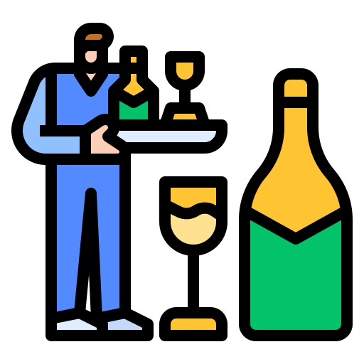Waiter Ultimatearm Lineal Color icon