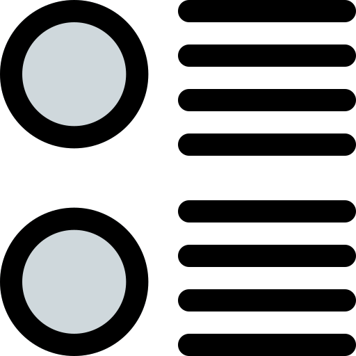 Circular shape Pixel Perfect Lineal Color icon