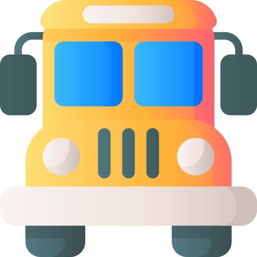 scuolabus 3D Basic Gradient icona