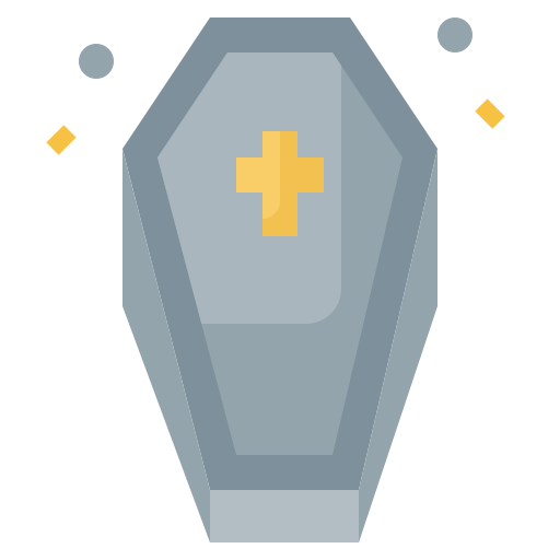 Coffin Surang Flat icon