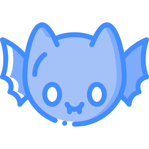 박쥐 Basic Miscellany Blue icon