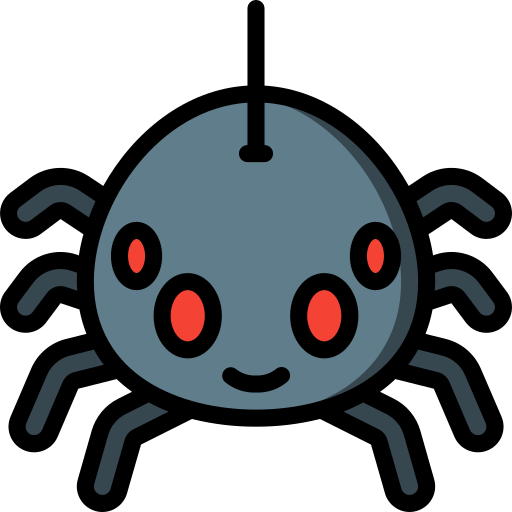거미 Basic Miscellany Lineal Color icon