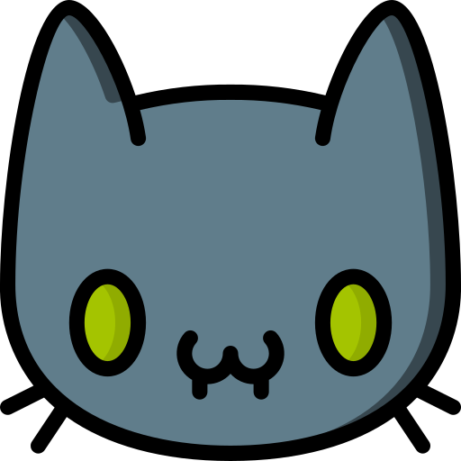gato Basic Miscellany Lineal Color icono