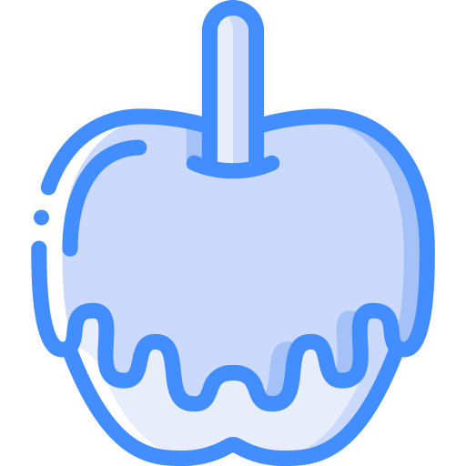 pomme Basic Miscellany Blue Icône