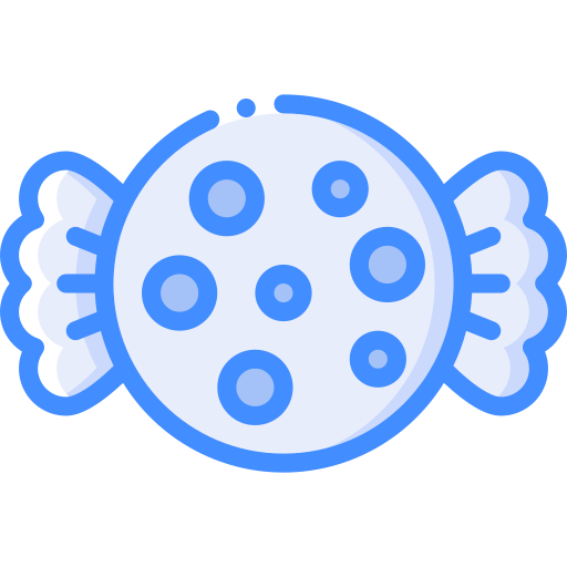 사탕 Basic Miscellany Blue icon
