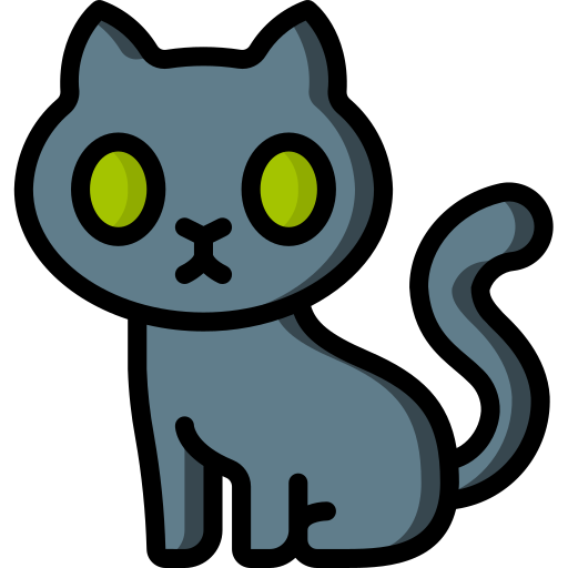 猫 Basic Miscellany Lineal Color icon