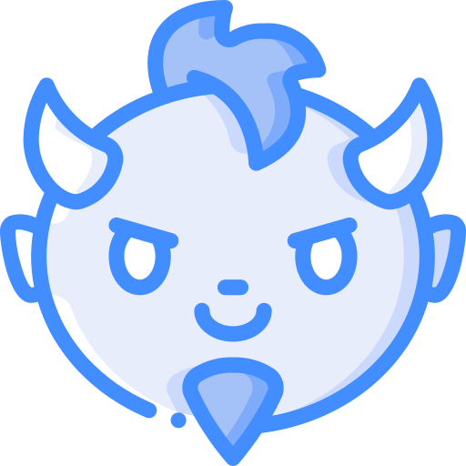 悪魔 Basic Miscellany Blue icon