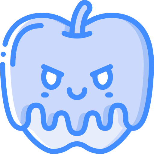 사과 Basic Miscellany Blue icon