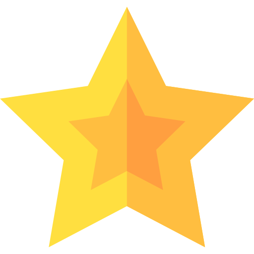 gwiazda Basic Straight Flat ikona