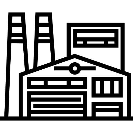 Factories Detailed Straight Lineal icon