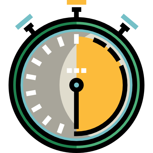 chronometry Detailed Straight Lineal color ikona