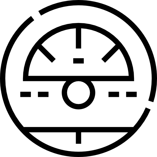 termómetro Detailed Straight Lineal icono