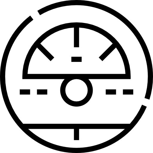 termometro Detailed Straight Lineal icona
