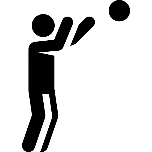 Basketball player Pictograms Fill icon