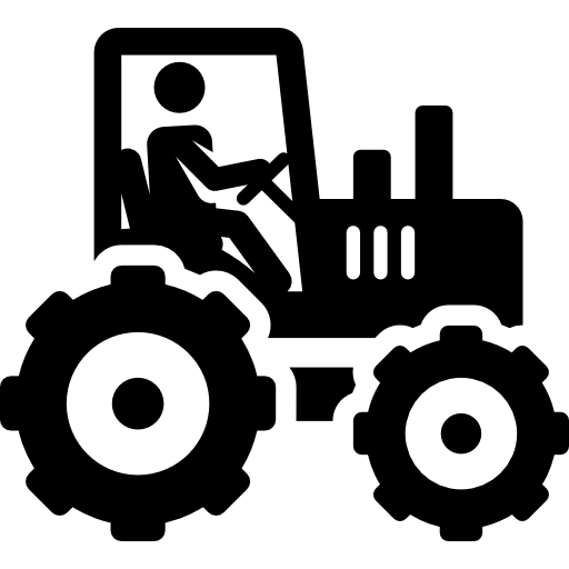 Трактор Pictograms Fill иконка