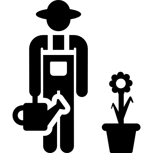 Фермер Pictograms Fill иконка